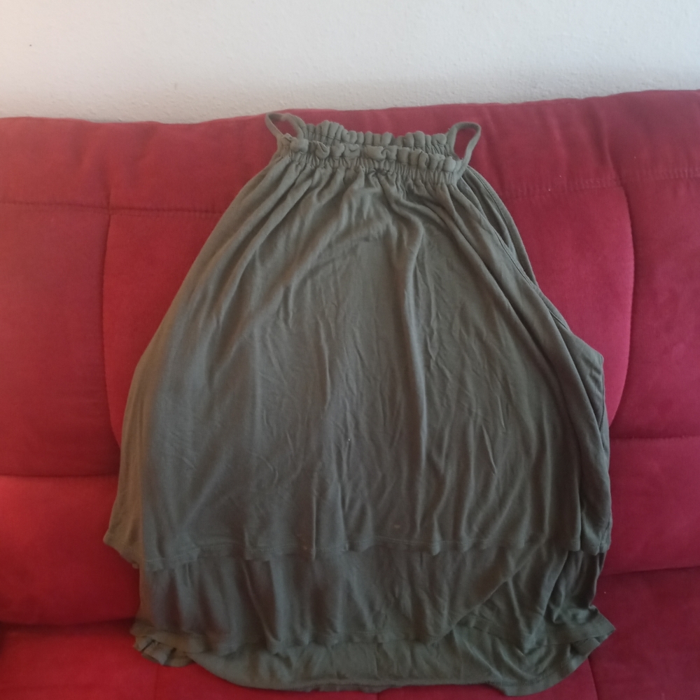 Anne Taylor Midi Dress green